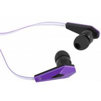 Наушники Defender Trendy-705 (затычки, без микрофона, 1.1m, black-purple)