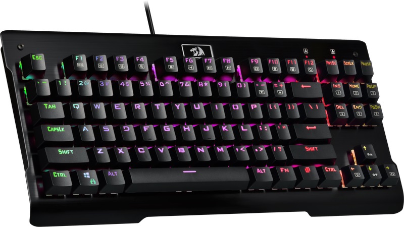 Клавиатура Redragon VISNU (USB, механика, радужная подсветка, игровая, мультимедийная, black)