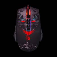 Мышь A4Tech Bloody P85 (USB, optical, 5000dpi, игровая, RGB подсветка, skull)