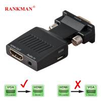 Конвертер VGA (m) -> HDMI (f) (black)