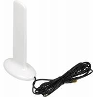 Антенна Huawei DS-4G83W-170SMAM-3M (внутреннего использования, всенаправленная, кабель 3м, RP-SMA, 2dBi, white)