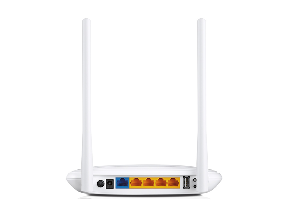 Роутер TP-LINK TL-WR842N (300Mbps, 2.4GHz, 4 ports, 100Mbps, 2 внешние несъёмные антенны 5dBi, USB, USB Printer/FTP Server/3G/4G, white)