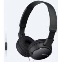 Наушники Sony MDR-ZX110AP (накладные закрытые, для мобильных устройств, с микрофоном, black)
