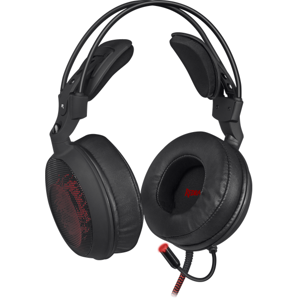 Наушники Redragon DELIRIUM PRO (полноразмерные закрытые, подключение по USB, c микрофоном, игровые, виртуальный объёмный звук 7.1, 2m, black)
