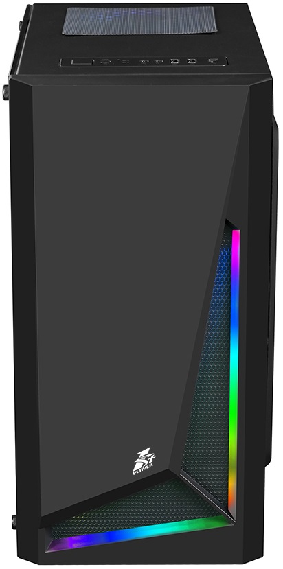 Корпус 1STPLAYER RAINBOW R2 (без БП, mATX, USB3.0, black)