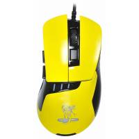 Мышь Oklick SNAKE 865G (USB, optical, 2400dpi, игровая, black-yellow)