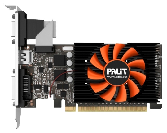 Видеокарта Palit GF GT730 1024Mb (64bit, DDR3, HDMI+DVI+CRT) OEM