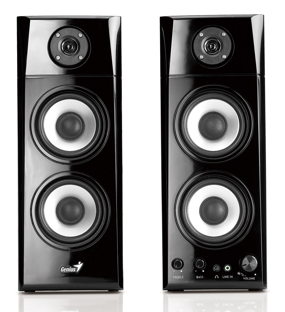 Колонки Genius SP-HF 1800A (50W, black wood)