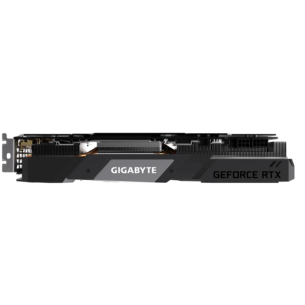 Видеокарта Gigabyte GF RTX2080 8Gb (GV-N2080GAMING-8GC, 256bit, GDDR6, HDMI+3xDP+USB Type-C) RTL
