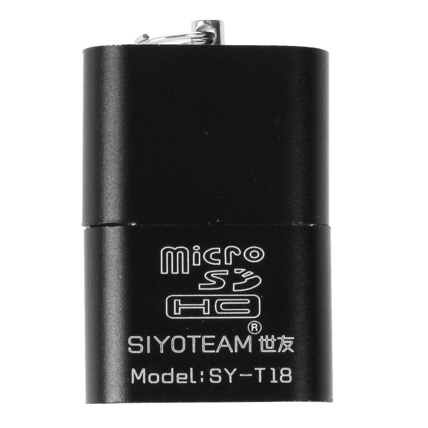 Карт-ридер Siyoteam (SY-T18, microSD, black-white, USB 2.0)