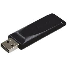 Флеш накопитель USB 2.0 32Gb Verbatim Slider (98697, black)