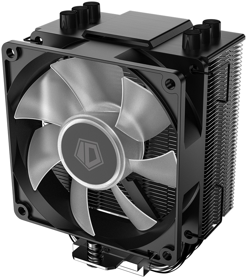 Вентилятор ID-Cooling SE-903-XT ARGB (1150/1151/1155/1156/1200/1700/1851/AM4/AM5, 92mm, Al, Hydro, 600-2200rpm, <26dBa, 3 тепловые трубки, DTH, 4pin, PWM, ARGB LED, 125W) RTL
