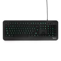 Клавиатура Gembird KB-230L (USB, регулируемая подсветка, мультимедийная, black)