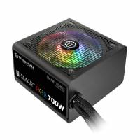 Блок питания Thermaltake 700W (Smart RGB 700W, 80+, 120mm, 20+4+4+4pin, 2*PCI-E 6+2pin, 6*SATA, 5*HDD, 1*FDD) RTL