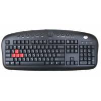 Клавиатура A4Tech KB-28G (USB, игровая, мультимедийная, black)