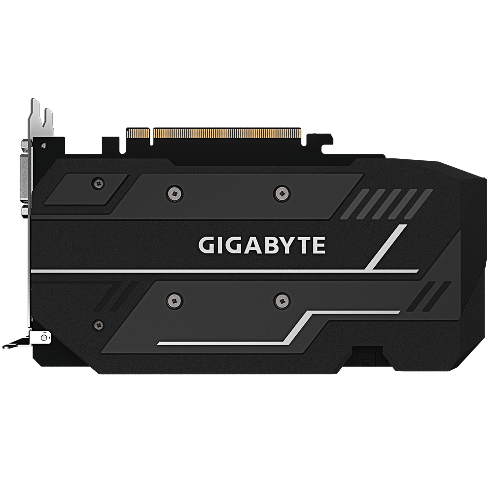 Видеокарта Gigabyte GF GTX1650 Super OC 4Gb (GV-N165SWF2OC-4GD, 128bit, GDDR6, HDMI+DP+DVI) RTL