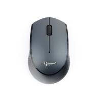 Мышь беспроводная Gembird MUSW-352 (optical, 1000dpi, AA, передатчик Type-C, black-grey)