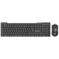 Набор клавиатура + мышь Defender York С-777 (black)