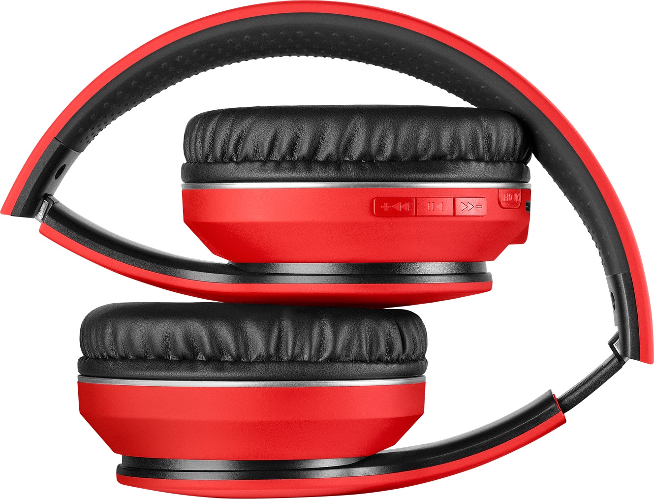 Гарнитура Defender FreeMotion B580 (полноразмерная закрытая, беспроводная, Bluetooth 5.0, с микрофоном, до 8 часов работы от батареи, складная, soft-touch, red)