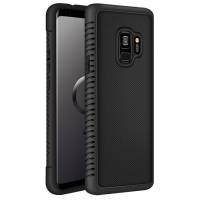 Чехол клип-кейс (для Samsung Galaxy J4 (2018), silicone, black)