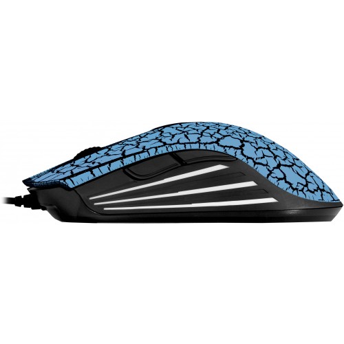 Мышь Defender Warhead GM-1120 (USB, optical, 2000dpi, игровая, black-blue)