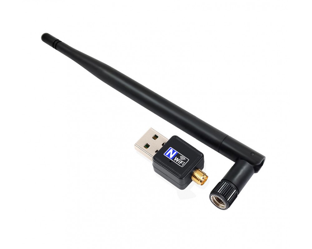 Сетевая карта Wi-Fi для тюнера цифрового ТВ (USB, 150Mbps, 2.4GHz) OEM