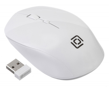 Мышь беспроводная Oklick 565MW (optical, 1600dpi, AA, white)