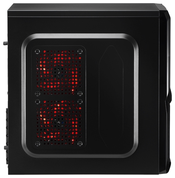 Корпус AeroCool "V3X" (без БП, ATX, black-red)