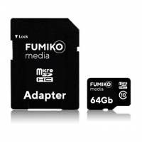Карта памяти SDXCmicro Card 64Gb FUMIKO (FMD-06, Class 10, 25/15MB/s, адаптер SD)
