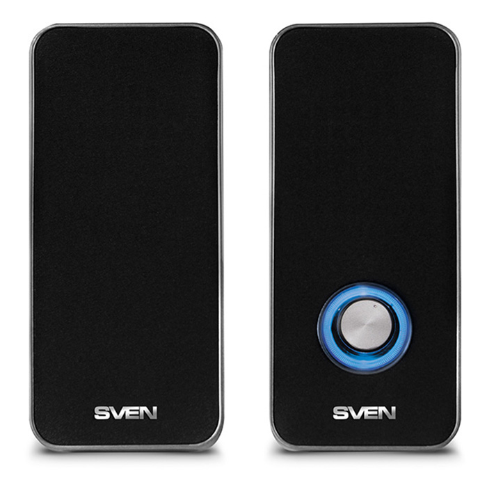 Колонки Sven 325 (2x3W, USB, black)