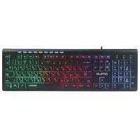 Клавиатура Qumo Gamma K36 (USB, регулируемая радужная подсветка, black)