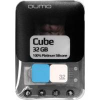 Флеш накопитель USB 2.0 32Gb QUMO Cube (QM32GUD-Cube, blue)