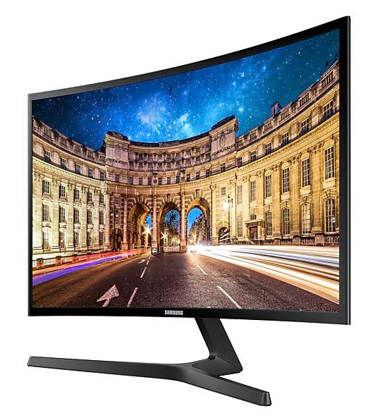 Монитор Samsung 23.5" C24F396FHI glossy-black
