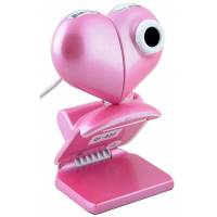 Web-камера SKYLabs CAM-ON! 18 (0.3Mpx, 640x480, без микрофона, универсальное крепление, pink)