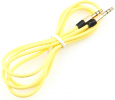 Кабель аудио 3.5mm Jack (m) - 3.5mm Jack (m) 1.0m (CCAB-01-35MM-1MY, yellow) Cablexpert