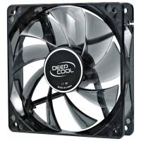 Вентилятор DEEPCOOL WIND BLADE 80 (80x80x25mm, Hydro, 1800rpm, 20dBa, 3+4pin, blue LED) RTL