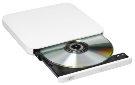 Внешний привод DVD±RW LG (GP90NW70, white)