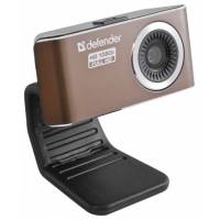 Web-камера Defender G-lens 2693 (2Mpx, 1920x1080, FullHD, 30fps, с микрофоном, универсальное крепление, black-brown)
