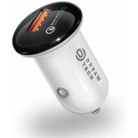 Зарядное устройство от прикуривателя Dream SM03 (12/24V - USB, 5V/2.4A, 9V/2A, 12V/1.5A, QC3.0, black-white)