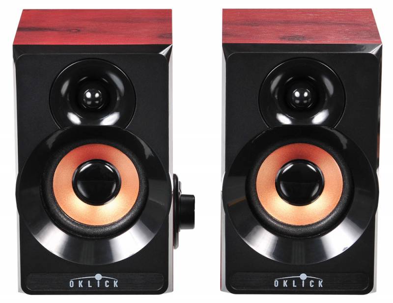 Колонки Oklick OK-161 (2x3W, USB, dark wooden)