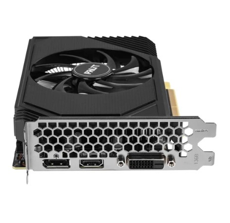 Видеокарта Palit GeForce RTX 3050 StormX OC 6GB (NE63050S18JE-1072F, 96bit, GDDR6, DisplayPort, DVI-D, HDMI)