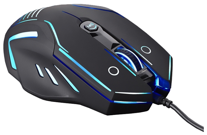 Мышь Oklick INTERCEPTOR 735G (USB, optical, 2400dpi, игровая, black)