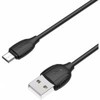 Кабель USB 2.0 Am - microUSB 1.0m (BX19 Benefit, 2.4A, black) Borofone