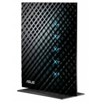 Роутер ASUS RT-N15U (300Mbps, 2.4GHz, 4 ports, 1000Mb, 2 внутренние антенны 3dBi, USB, USB Printer/FTP Server, black)
