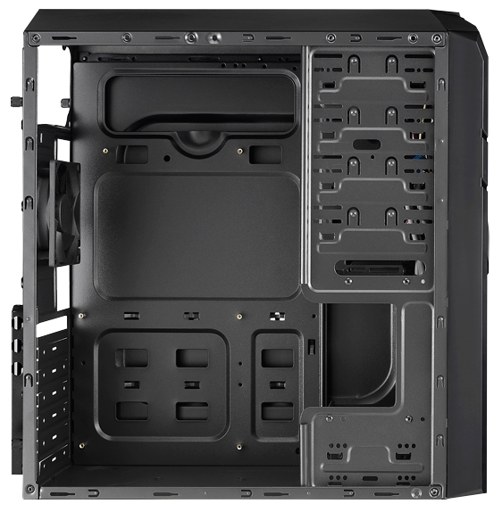 Корпус AeroCool "V2X" (без БП, ATX, USB 3.0, black)