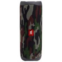 Колонка JBL FLIP 5 (20W, портативная, Bluetooth v.4.2, до 12 часов работы от батареи, защита от воды, IPX7, squad)