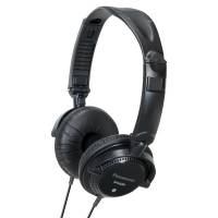 Наушники Panasonic RP-DJS200E-K (накладные закрытые, мониторные, складные, без микрофона, 1.2m, black)