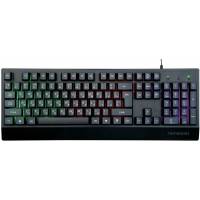 Клавиатура Гарнизон GK-210G (USB, радужная подсветка, игровая, black)