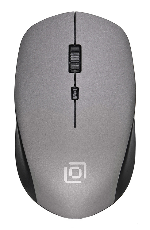 Мышь беспроводная Oklick 565MW (optical, 1600dpi, AA, black-grey)