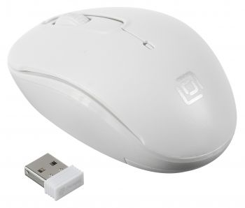 Мышь беспроводная Oklick 505MW (optical, 1000dpi, AA, white)